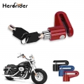 Herorider Motorcycle Sturdy Wheel Disc Brake Lock Security Anti Thief Alarm Motorcycl Anti theft Disk Disc Brake Rotor Lock|moto