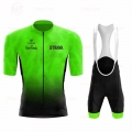 Pro Team Cycling Jersey 2022 Set Men Summer Short Sleeve Cycling Clothing MTB Ropa Ciclismo Outdoor Riding STRAVA Bike Uniform|C