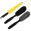 Car Wheel Brush Tire Cleaning Brushes Tools Car Rim Scrubber Cleaner Duster Handle Motorcycle Truck Wheels Car Detailing Brush|S