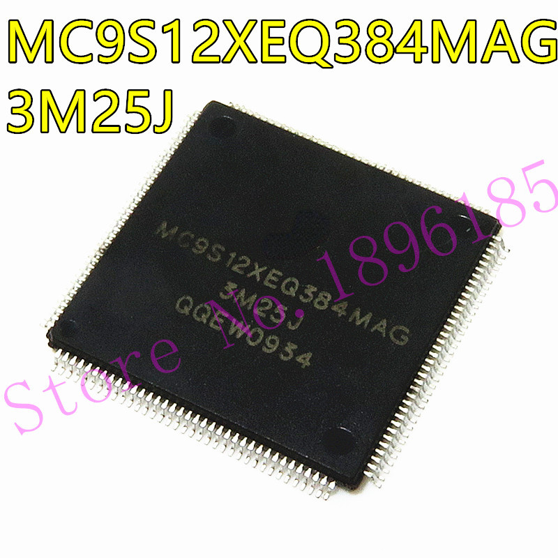 1PCS MC9S12XEQ384MAG 3M25J QFP144 MC9S12XEQ384 Car ic For BMNW footstep space module vulnerable CPU blank|Performance Chips| -